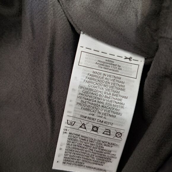 adidas Mens Sz Large MLS Anthem Jacket Utility/Black  HB8486 NWT - Picture 9 of 10